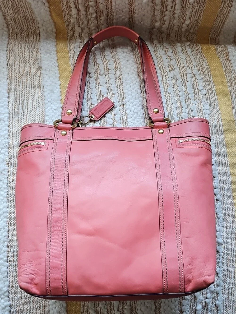 Coach stylish pink